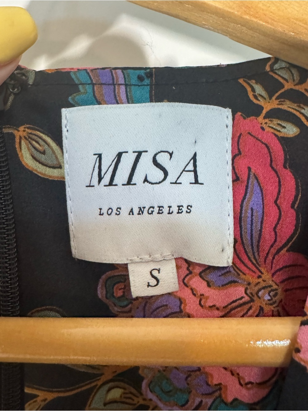 MISA Los Angeles Narcissa Gemstone Floral Mini Dress Size S - Picture 2 of 10